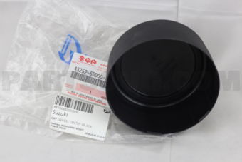 Suzuki 4325265D005PK CAP, WHEEL CENTER (BLACK)