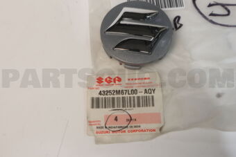 Suzuki 43252M67L00AQY CAP,ALWHEELCENTER