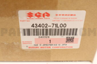 Suzuki 4340271L00 HUB ASSY, WHEEL