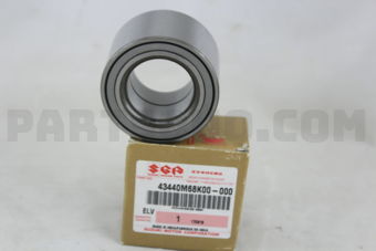 Suzuki 43440M68K00 BEARING, FRONT WHEEL