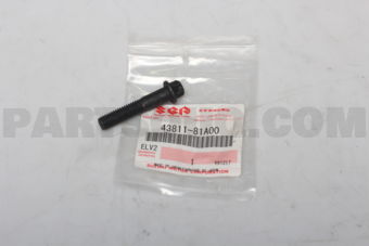 Suzuki 4381181A00 BOLT, AIR LOCKING HUB