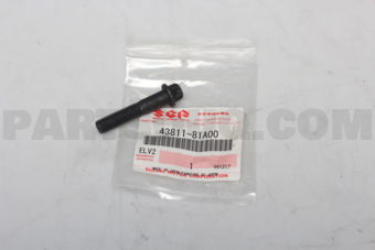 Suzuki 4381181A00 BOLT, AIR LOCKING HUB