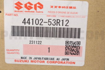 SHAFT ASSY,FR DRIVE,L A2L 4410253R12 | Suzuki Parts | PartSouq