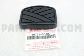 Suzuki 4975158J00 PAD, BRAKE PEDAL