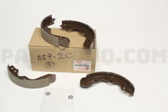 Suzuki 5320081P00 SHOE SET, BRAKE ATK412