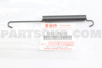 Suzuki 5333165J00 SPRING, SHOE RETURN UPPER