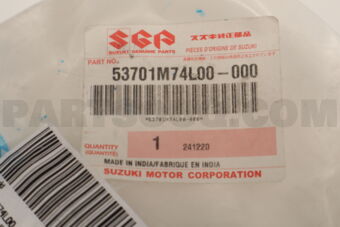 Suzuki 53701M74L00 STRUT ASSY, BRAKE RH