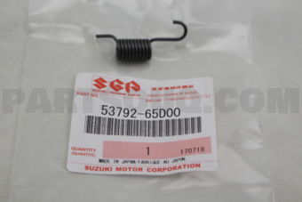 Suzuki 5379265D00 SPRING, ADJUSTER LH