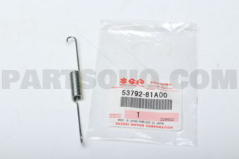 Suzuki 5379281A00 SPRING, ADJUSTER LH