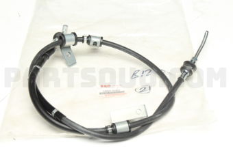 Suzuki 5442081A02 CABLE, PARKING BRAKE LH
