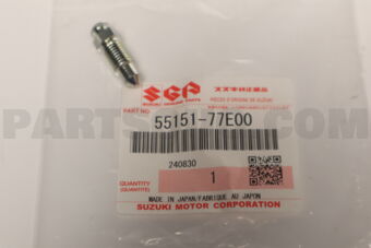 Suzuki 5515177E00 PLUG, BLEEDER