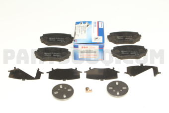 Suzuki 5520065D32 BRAKE PAD FRT