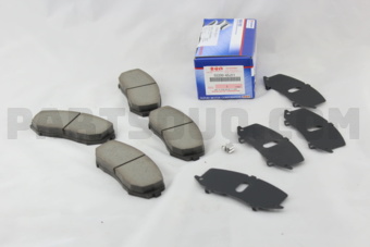 Suzuki 5520065J11 PAD SET,DISC BRAKE