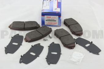 Suzuki 5520065J25 PAD SET DISC BRAKE
