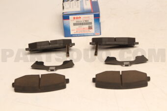 Suzuki 5581057M00 PAD SET,DISC BRAKE