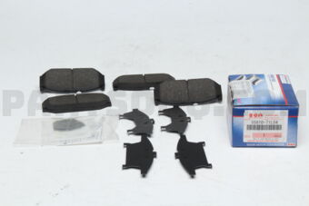 Suzuki 5581071L04 PAD SET,DISC BRAKE