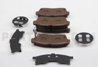 Suzuki 5581076A11 PAD SET, DISC BRAKE