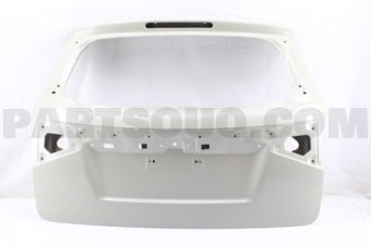 Suzuki 6910054P01 PANEL, BACK DOOR APK416