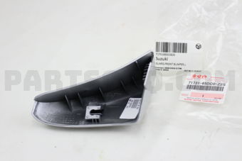 Suzuki 7173165DC0Z2S GUARD,FRONT BUMPER,L