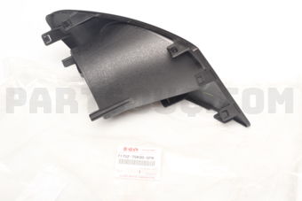 Suzuki 7175275K005PK BEZEL, FRONT FOG LAMP LH,(BLACK)