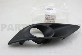 Suzuki 7176171L105PK BEZEL, FRONT FOG LAMP LH,(BLACK)