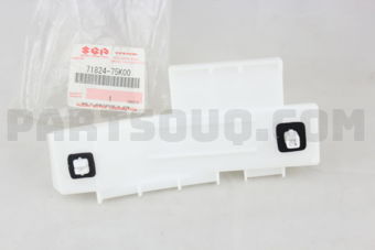 Suzuki 7182475K00 HOLDER, BUMPER REAR LH