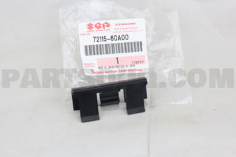 Suzuki 7211560A00 CLIP, FR GRILLE