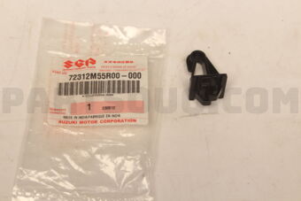 Suzuki 72312M55R00 HOLDER, FRONT HOOD STAY