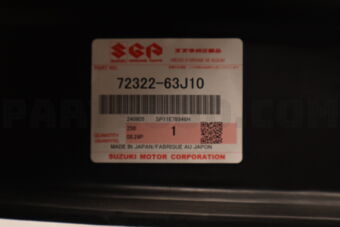 Suzuki 7232263J10 LINING, FR FENDER LH