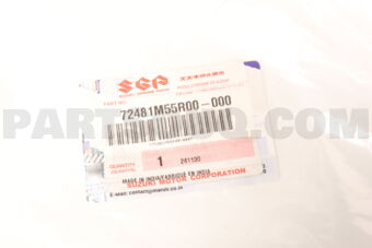 Suzuki 72481M55R00 COVER,HOOD LOCK MEMBER