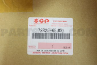 Suzuki 7282565J00 COVER, SPARE TIRE INNER