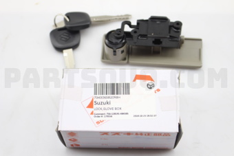 Suzuki 7343065820R8H LOCK,GLOVE BOX