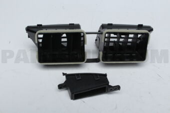 Suzuki 73610M74L005PK LOUVER CTR VENT (BLACK)