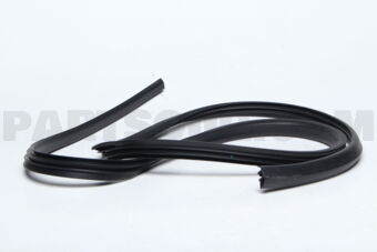 Suzuki 7631264J015PK TRIM, FR DOOR OPENING LH,(BLACK)
