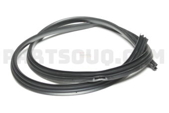 Suzuki 7632165J005PK TRIM, RR DOOR OPENING RH,(BLACK)