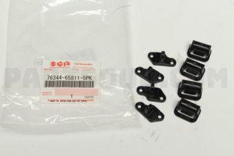 Suzuki 76344658115PK STRIKER/LATCH SET(BLACK)