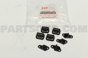 Suzuki 76344658115PK STRIKER/LATCH SET(BLACK)