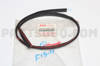 Suzuki 7761081A005PK PROTECTOR,GUARD EDGE(BLACK)