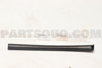 Suzuki 7764165J005PK MOLDING, ROOF DRIP FRONT LH,(BLACK)