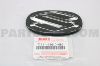 Suzuki 7781154G10GB2 EMBLEM, S