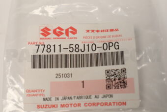 Suzuki 7781158J100PG EMBLEM, S (CHROME)