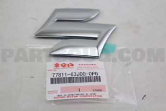 Suzuki 7781163J000PG EMBLEM, MARK S