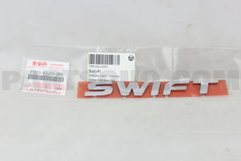 Suzuki 7783163J100PG EMBLEM, SWIFT (CHROME)