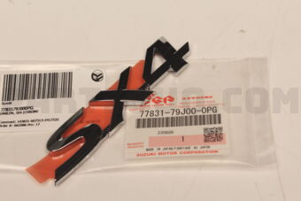 Suzuki 7783179J000PG EMBLEM, SX4 (CHROME)