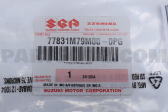 Suzuki 77831M79M000PG EMBLEM,CIAZ (CHROME)