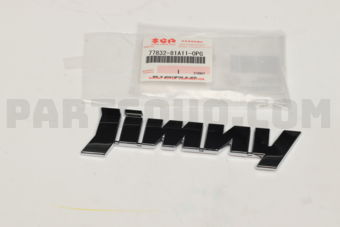 Suzuki 7783281A110PG EMBLEM, JIMNY (CHROME)
