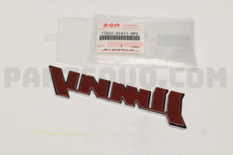 Suzuki 7783281A110PG EMBLEM, JIMNY (CHROME)