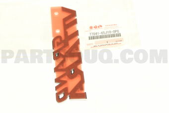 Suzuki 7784165J100PG EMBLEM, GRAND VITARA (CHROME)