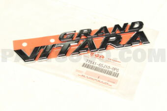 Suzuki 7784165J100PG EMBLEM, GRAND VITARA (CHROME)