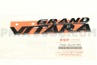 Suzuki 7784165J100PG EMBLEM, GRAND VITARA (CHROME)